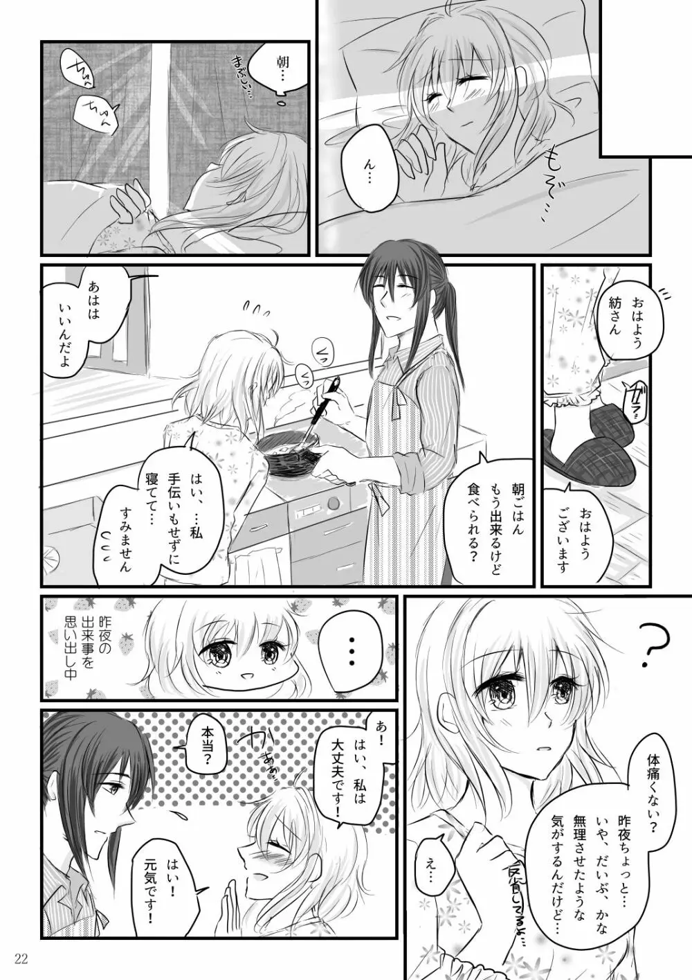 初めてのお泊り Page.21