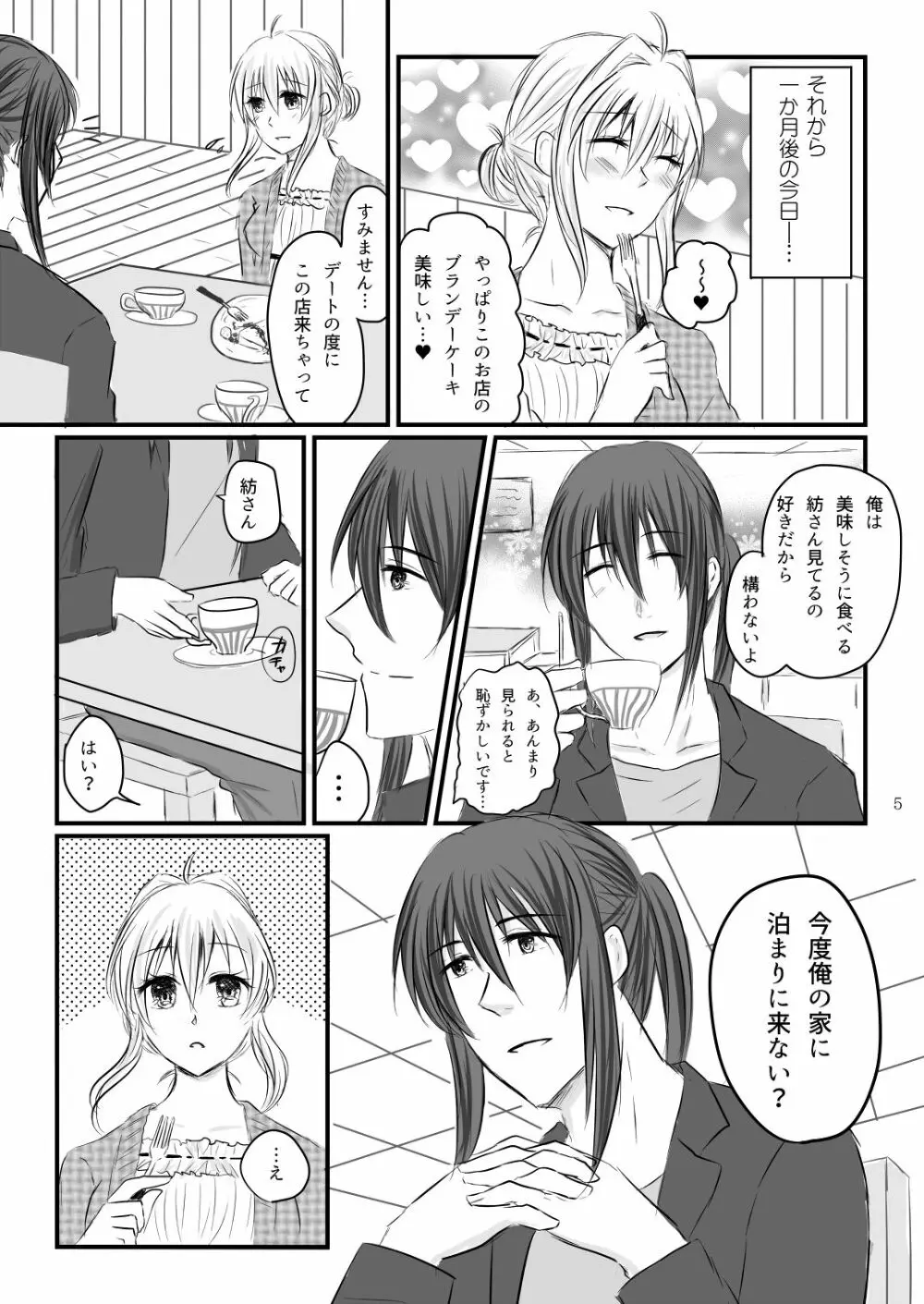 初めてのお泊り Page.4