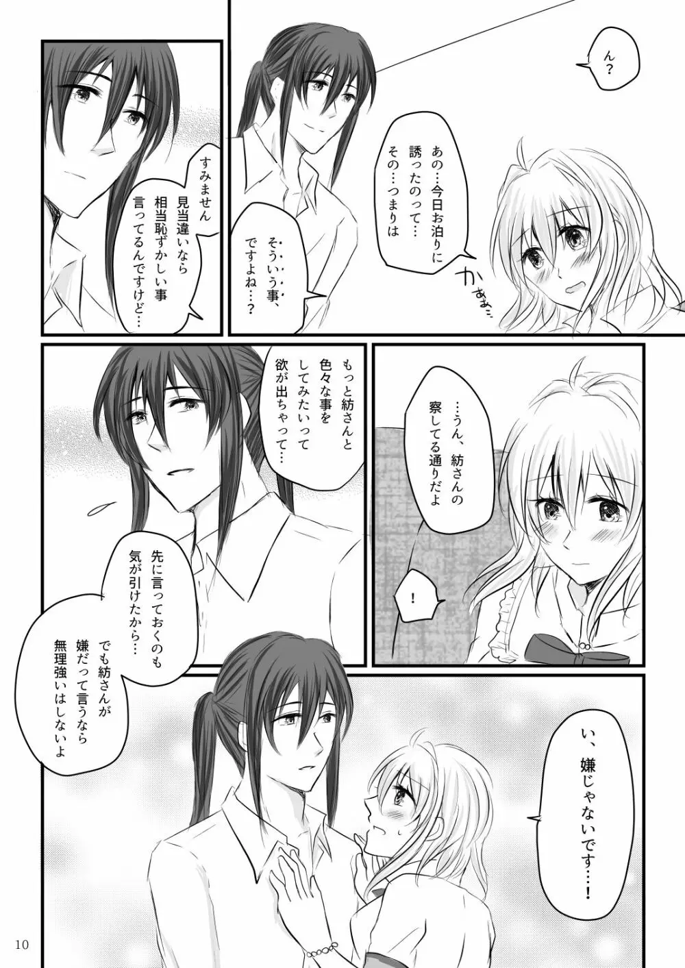 初めてのお泊り Page.9