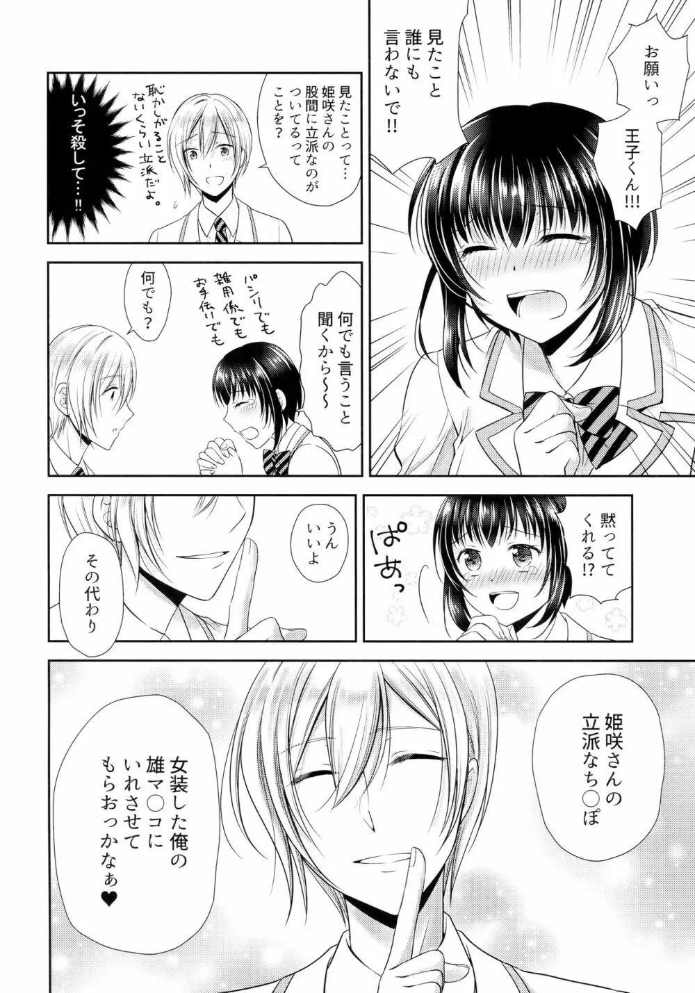 学園の王子様にメス調教することを強いられています! Page.7