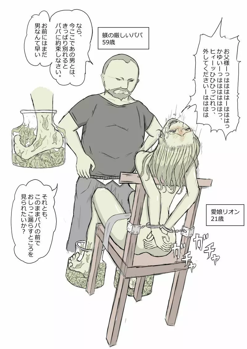 くすぐり性獣の住む世界 Page.82