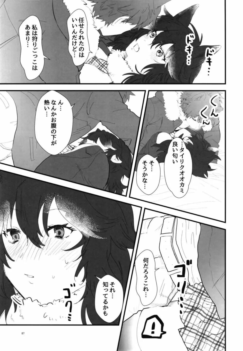 イイ顔いただきっ！えっちなタイリクオオカミ合同 Page.87