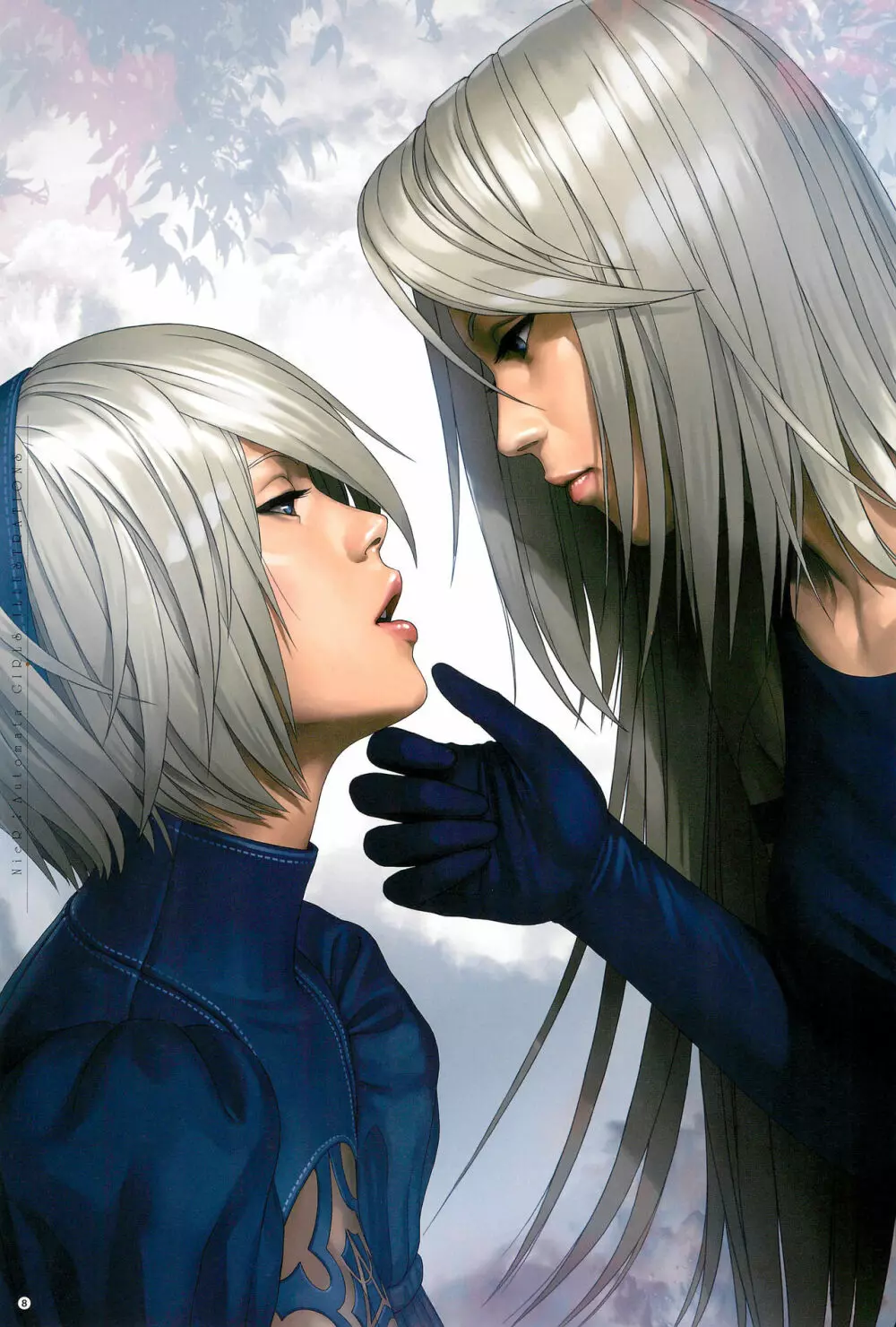 SENSUAL Vol.14 NieR:Automata GIRLS ILLUSTRATIONS 1 Page.10
