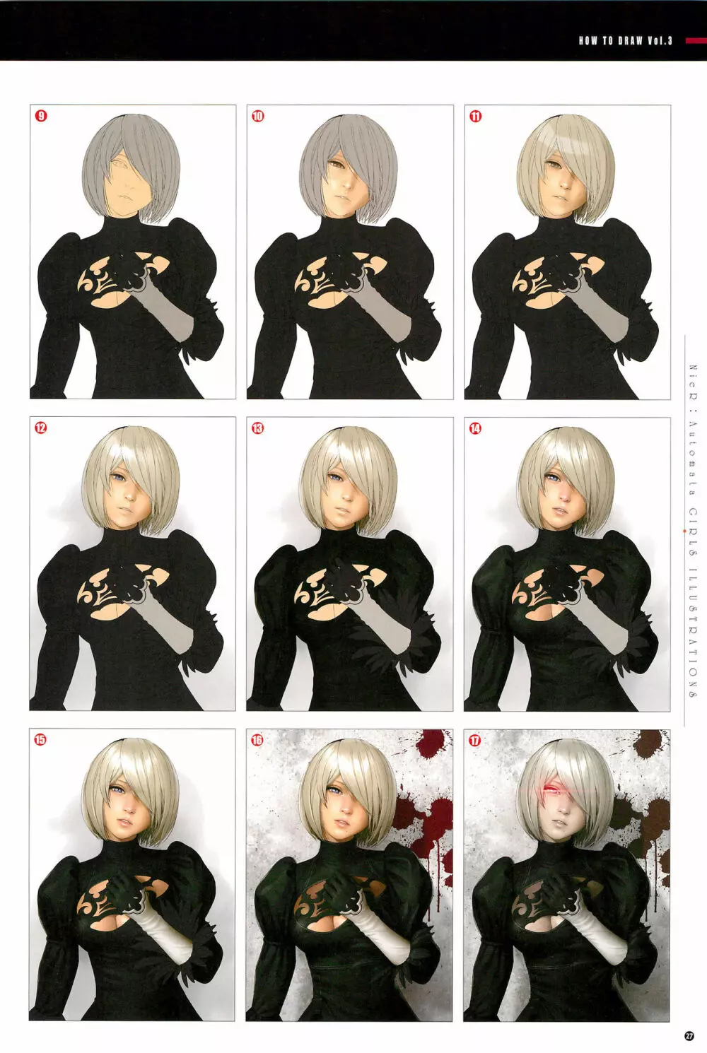 SENSUAL Vol.14 NieR:Automata GIRLS ILLUSTRATIONS 1 Page.29