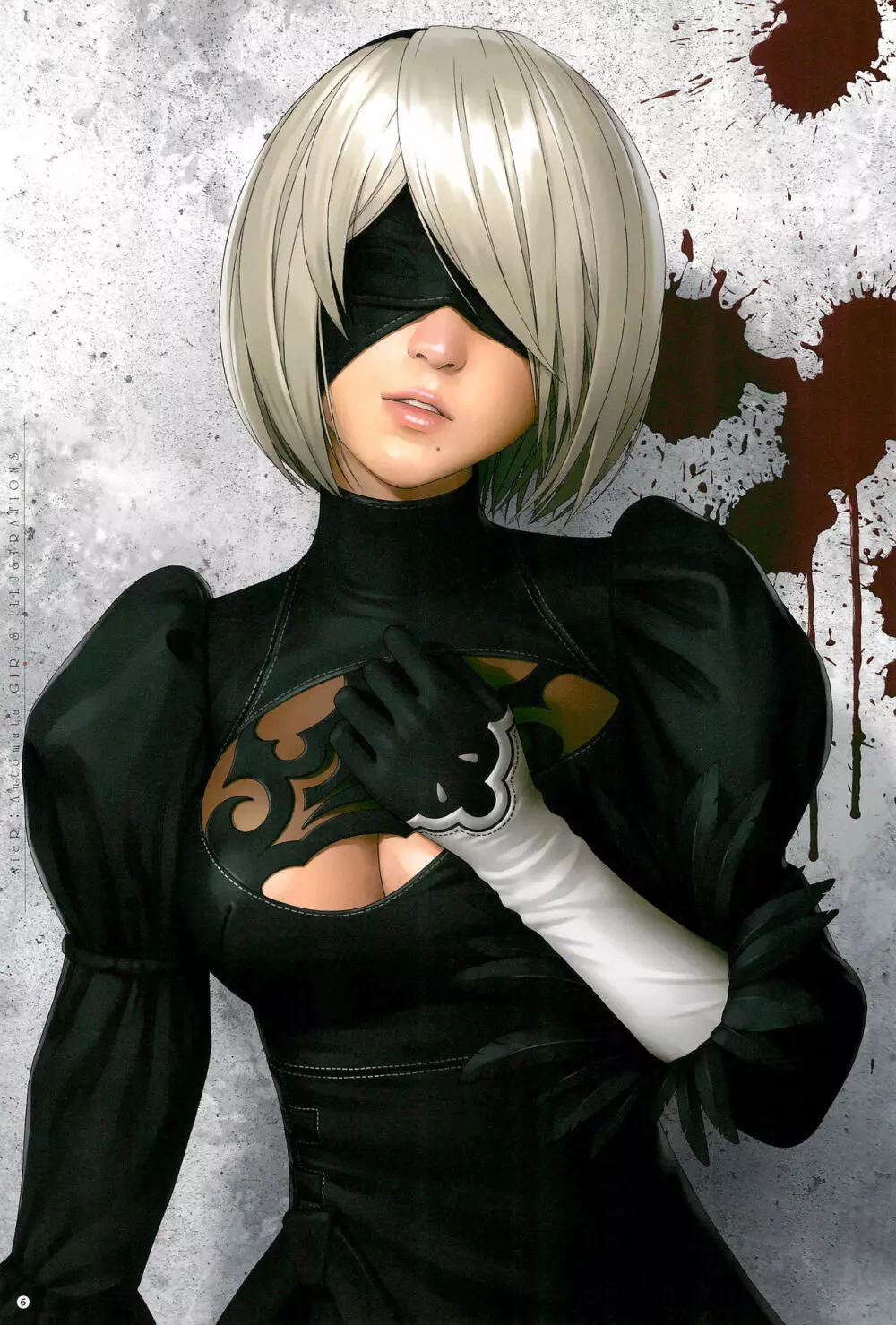 SENSUAL Vol.14 NieR:Automata GIRLS ILLUSTRATIONS 1 Page.8