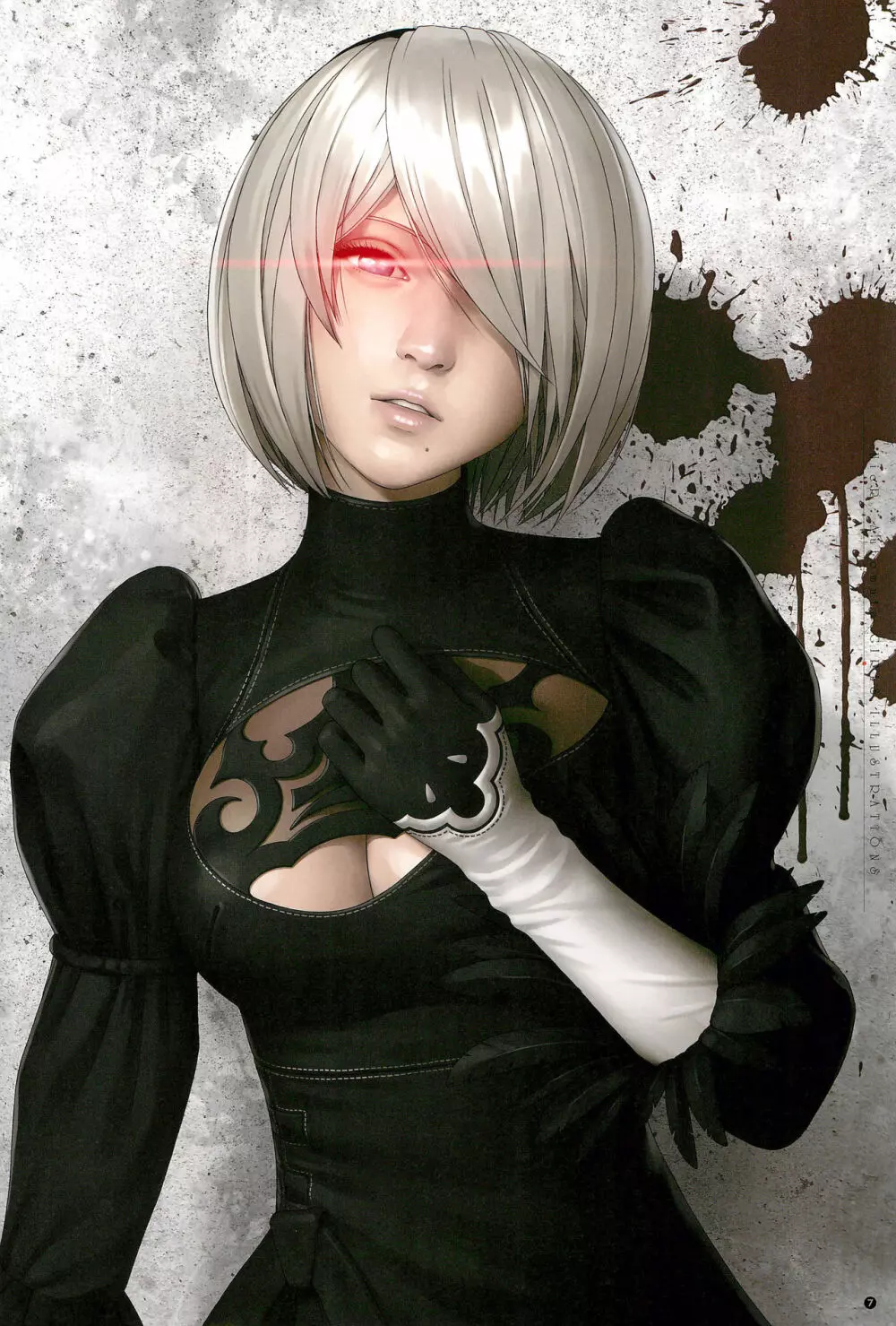 SENSUAL Vol.14 NieR:Automata GIRLS ILLUSTRATIONS 1 Page.9