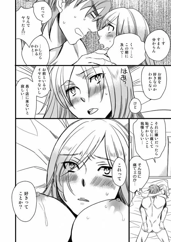 銅橋×青八木女体化まんが Page.68