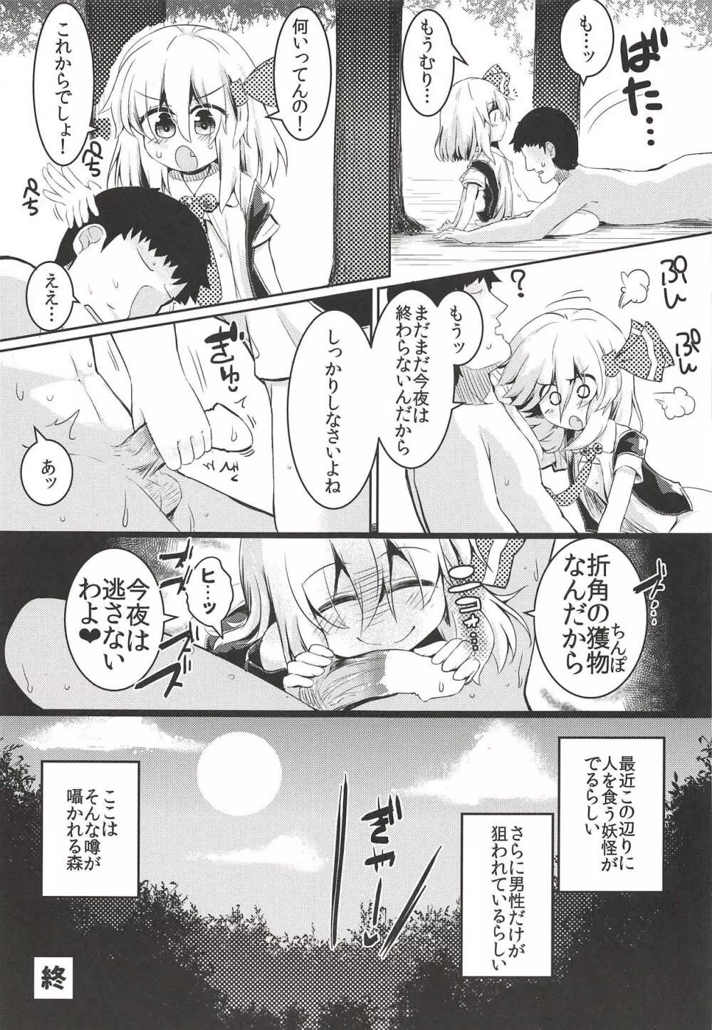 ルーミアは食べられたい Page.22