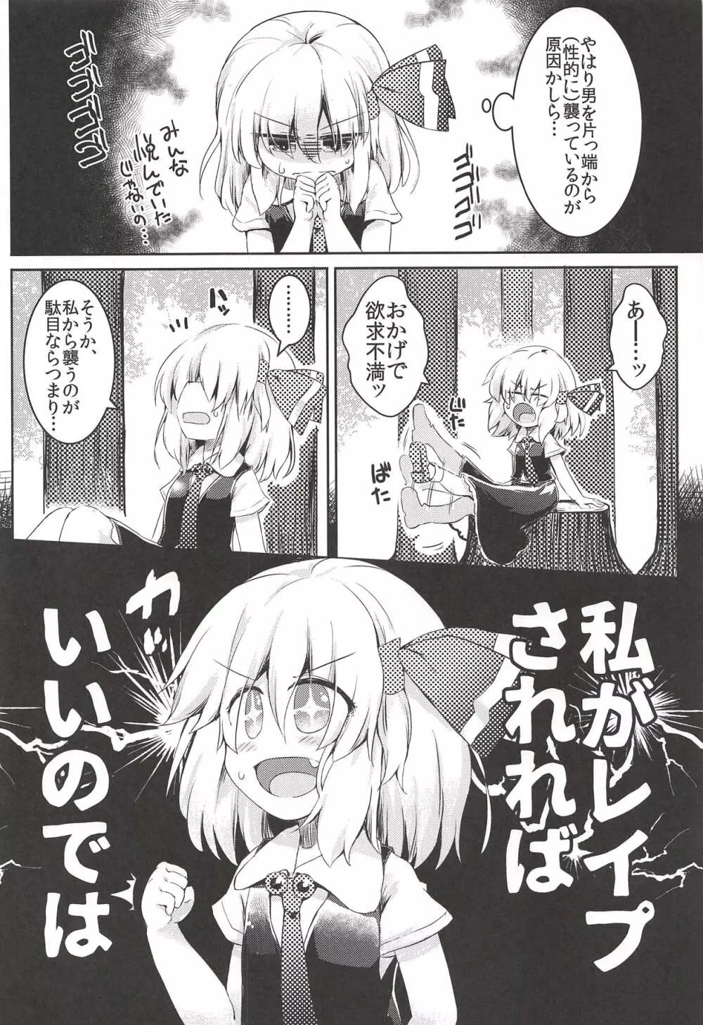 ルーミアは食べられたい Page.3