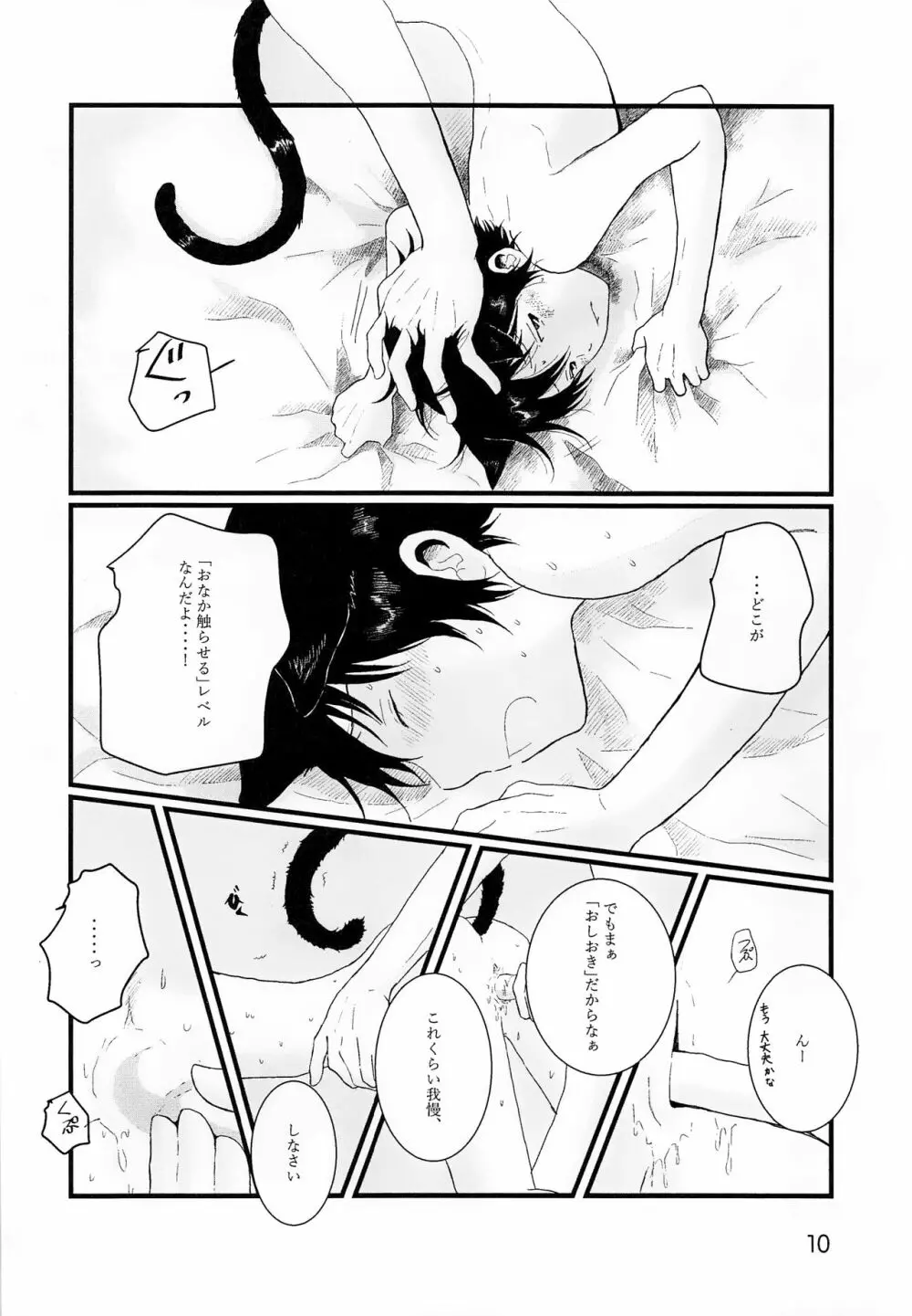 部屋をよごすねこのしつけかた シガレット Page.9