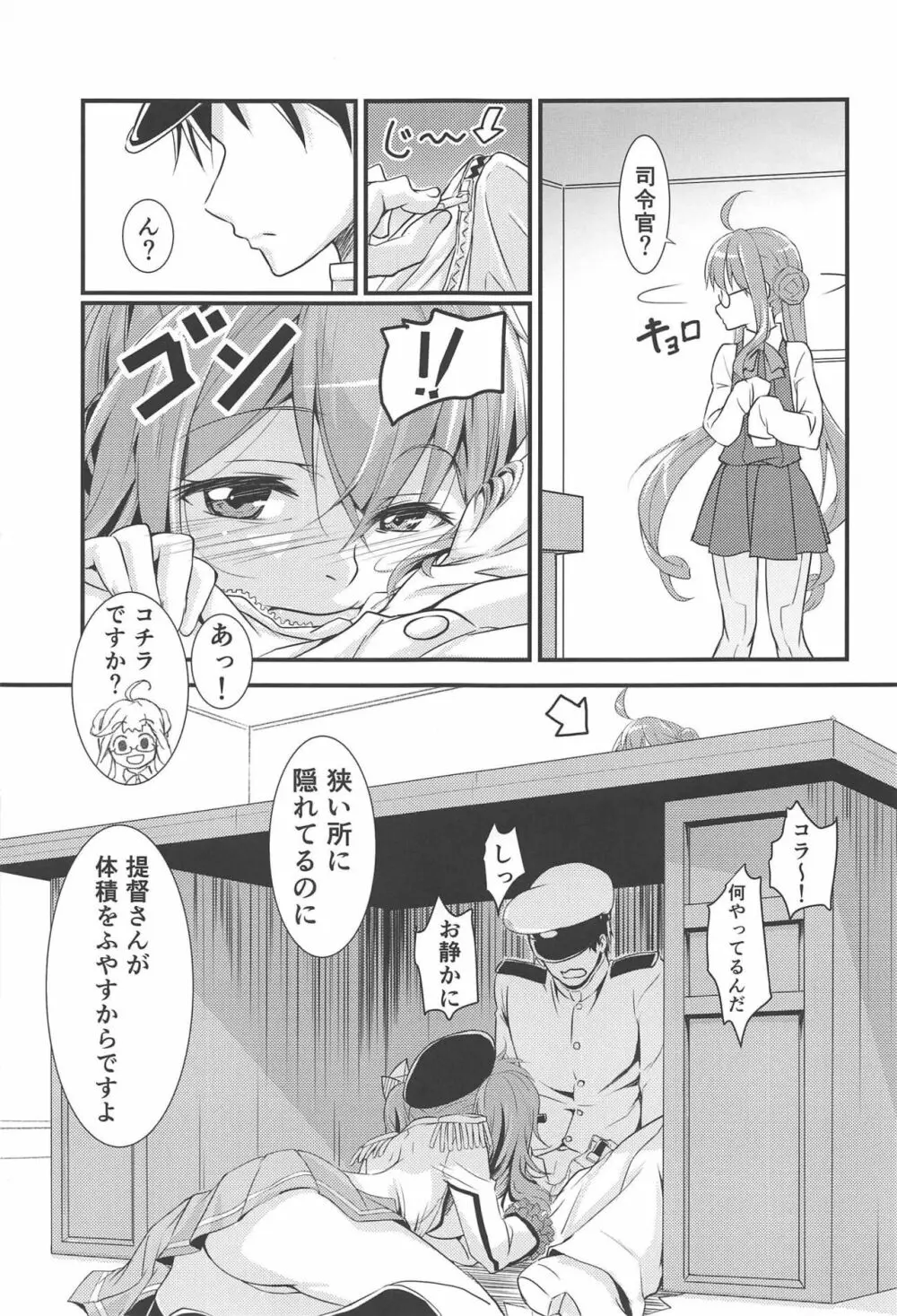 ちょろいチョロチョロだよ!鹿島さん Page.8