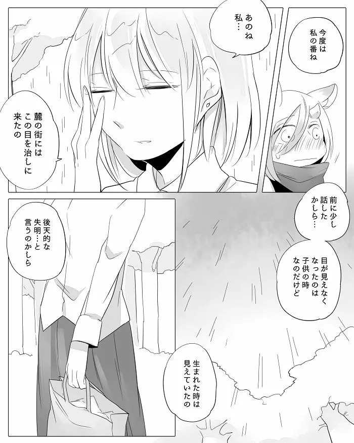 ぼっち怪物と盲目少女 Page.58