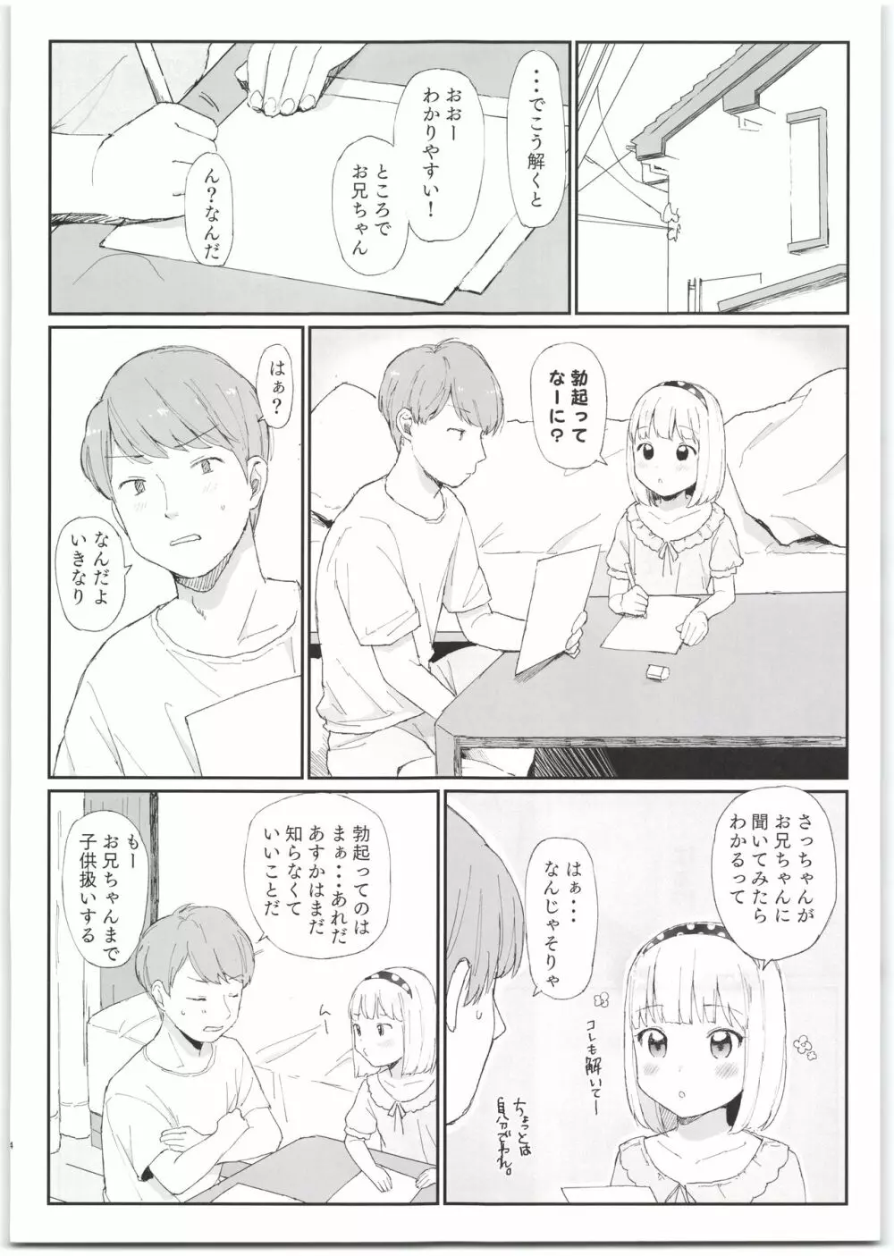 妹がかわいすぎるっ! Page.4