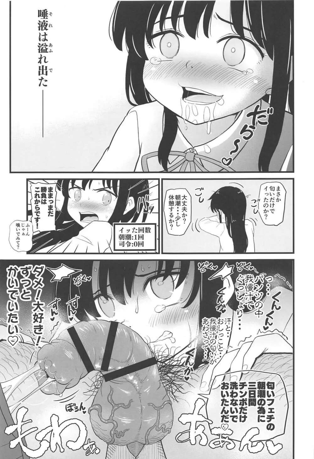 絶対に負けない朝潮ちゃん Page.6