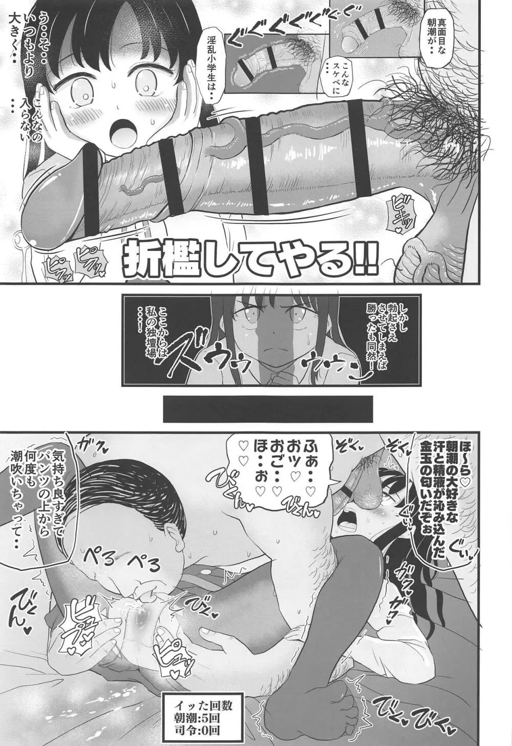 絶対に負けない朝潮ちゃん Page.8