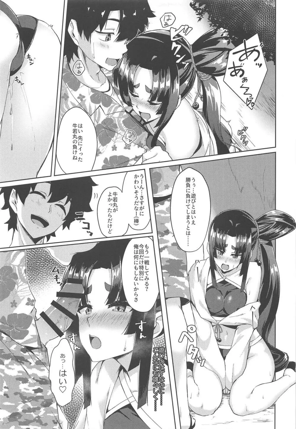 牛若丸ともっと遊びたい! Page.8