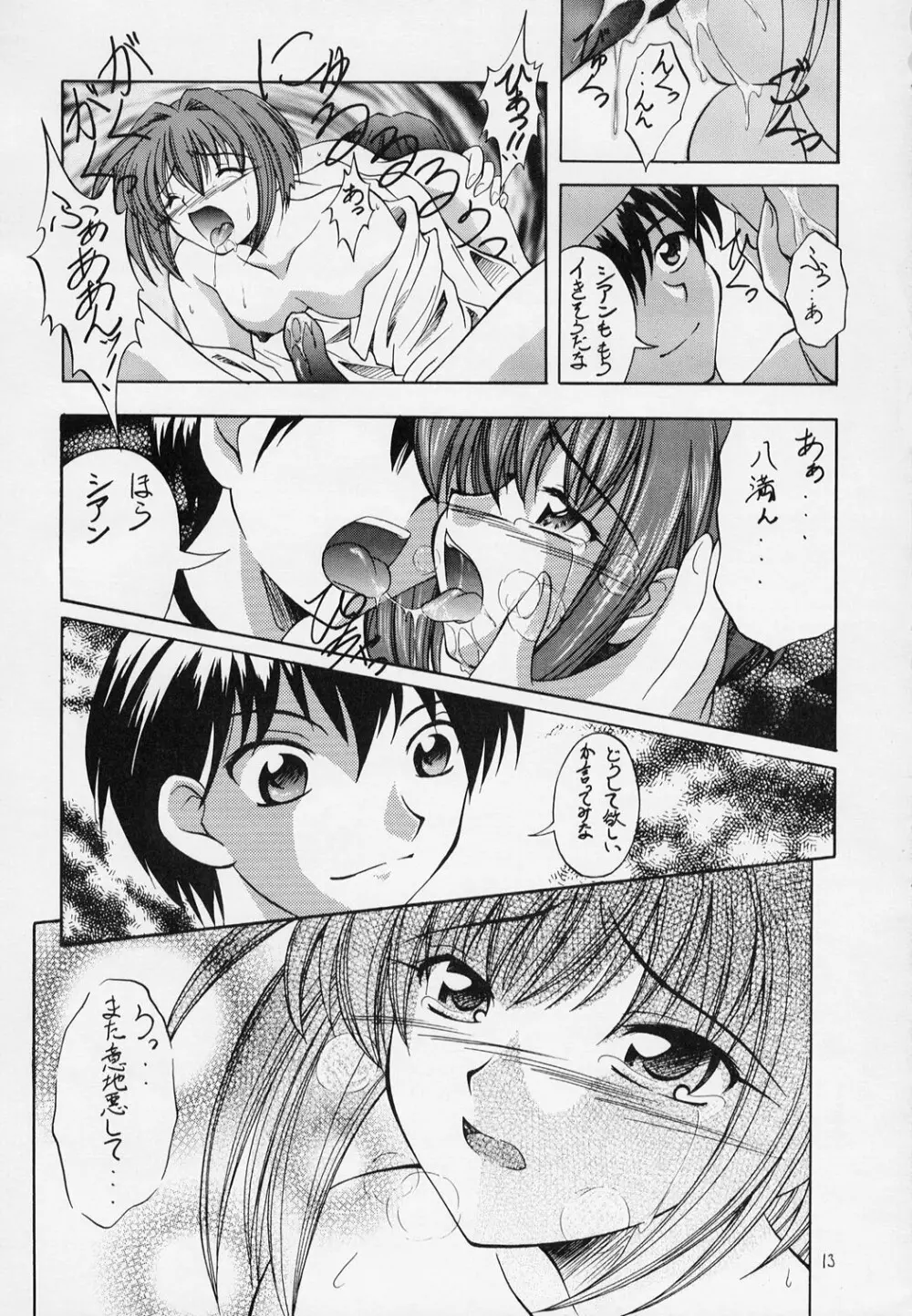 (C63) [RED RIBBON REVENGER (伊吹渡, 魔公子) わが青春の理想郷 (スパイラル・アライヴ, スターオーシャン) Page.12