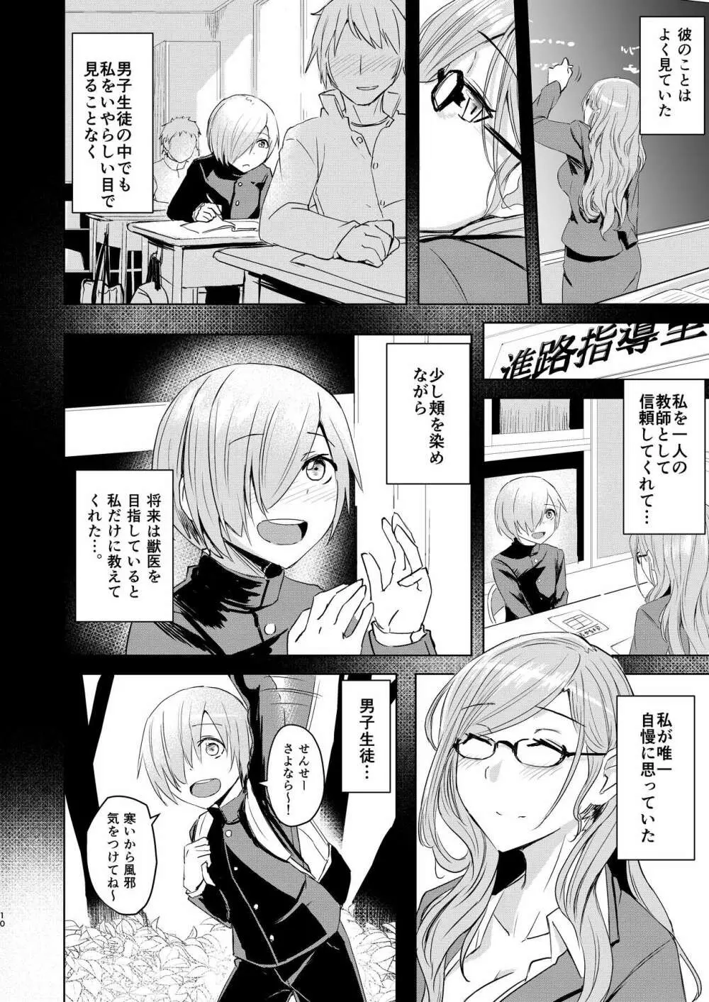 センセイがこんなことしてたなんて… Page.10