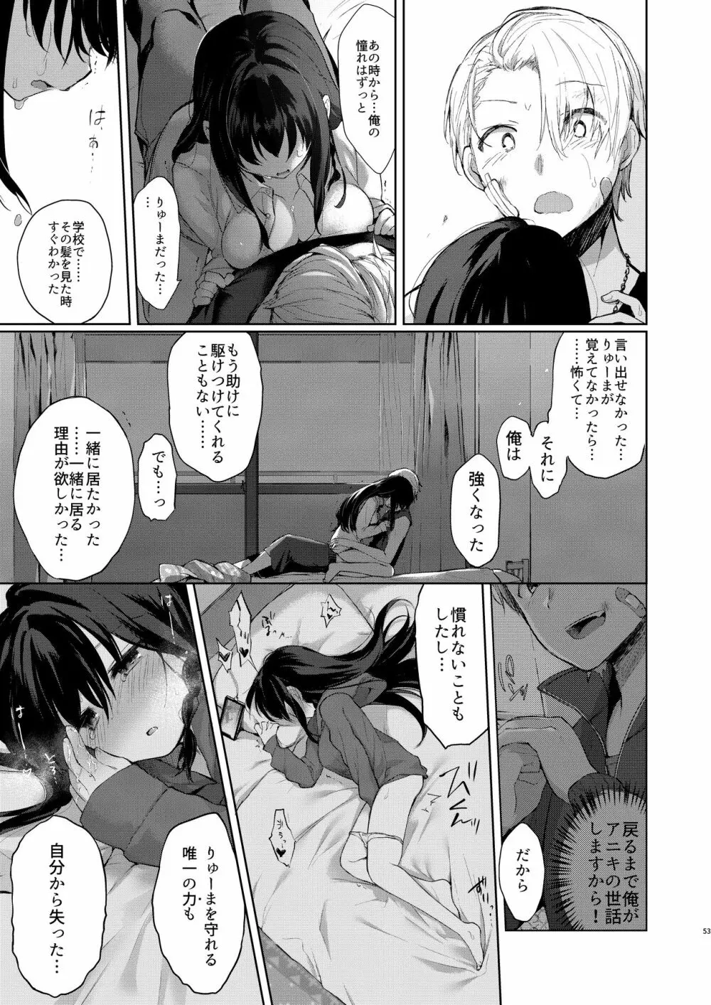 浴衣とレイプとアニキと俺と。 ―完全版― Page.52