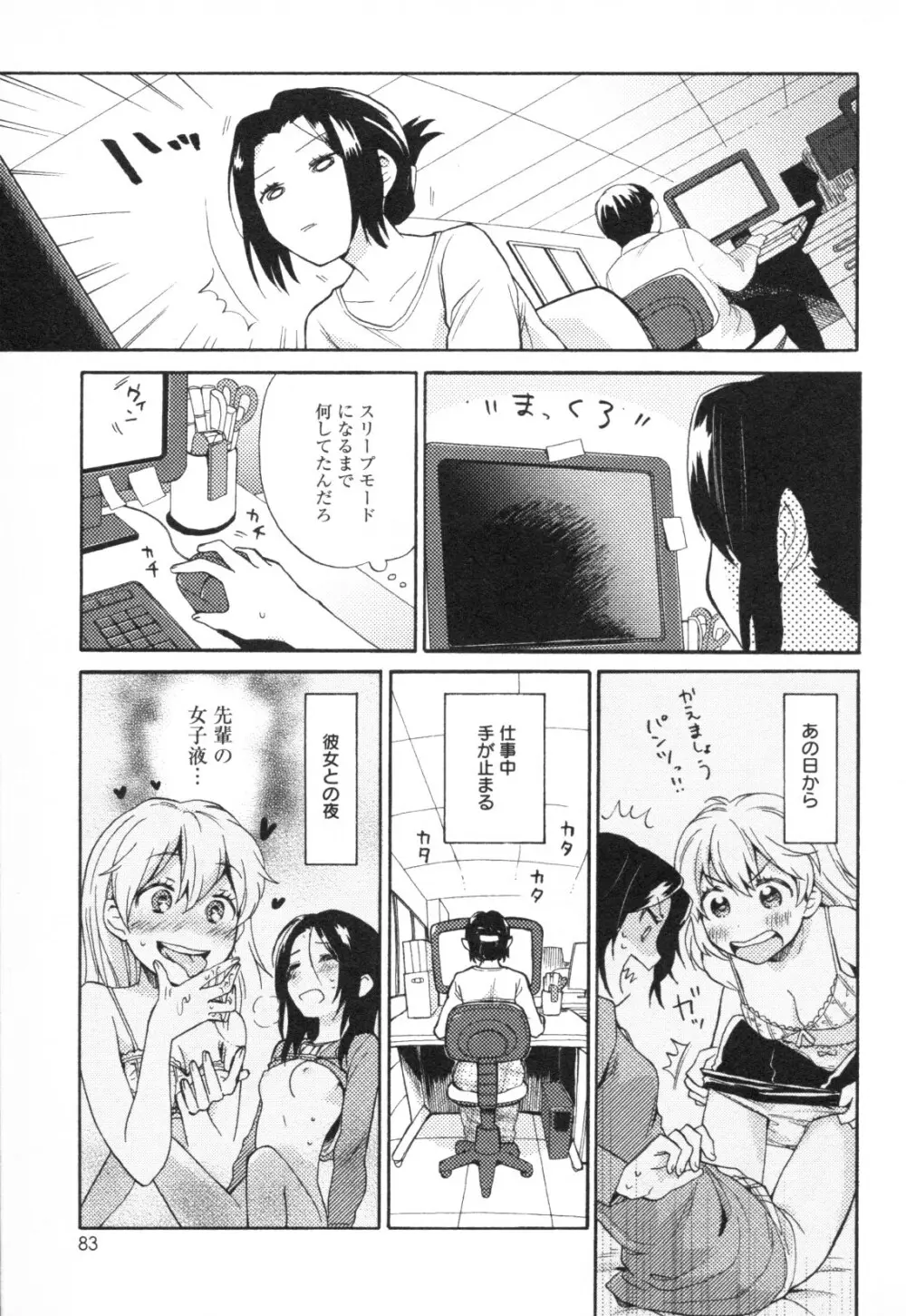 メバエ Vol.1 ビビッド百合3 Page.79