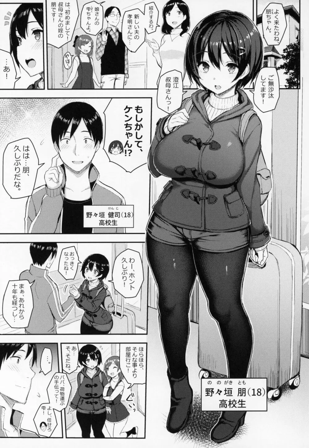 巨乳イトコがいる休暇 Page.3