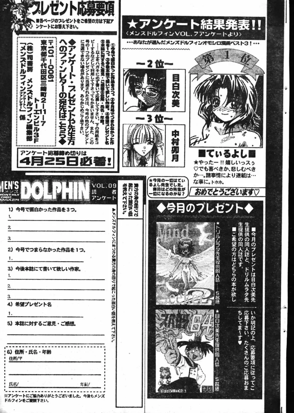 メンズドルフィン2000年05月1日Vol.09 Page.201