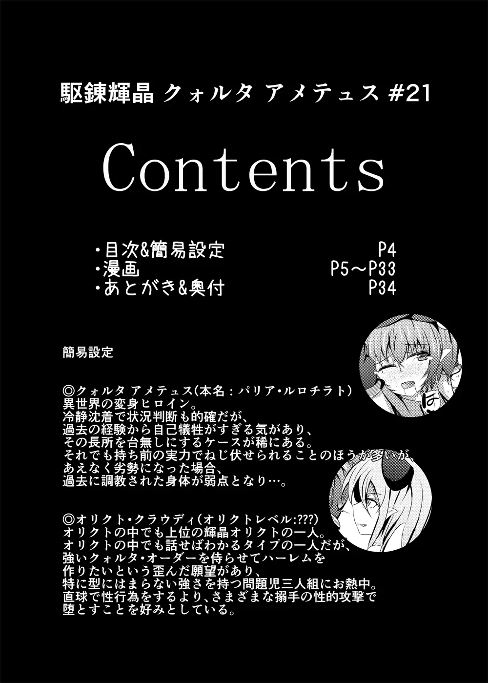 駆錬輝晶 クォルタ アメテュス #21 Page.3