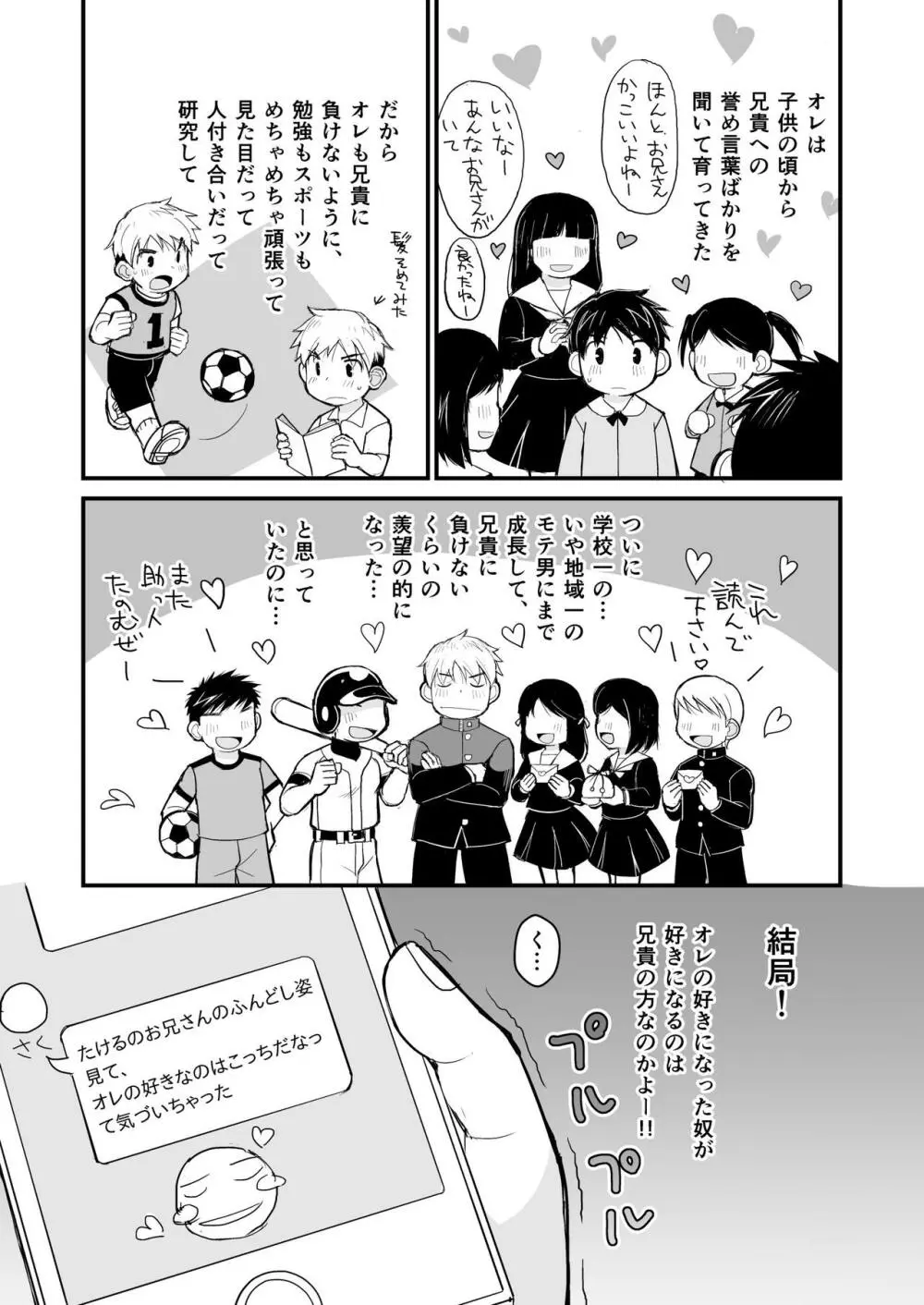 兄貴のふんどしあの子とふんどし Page.8