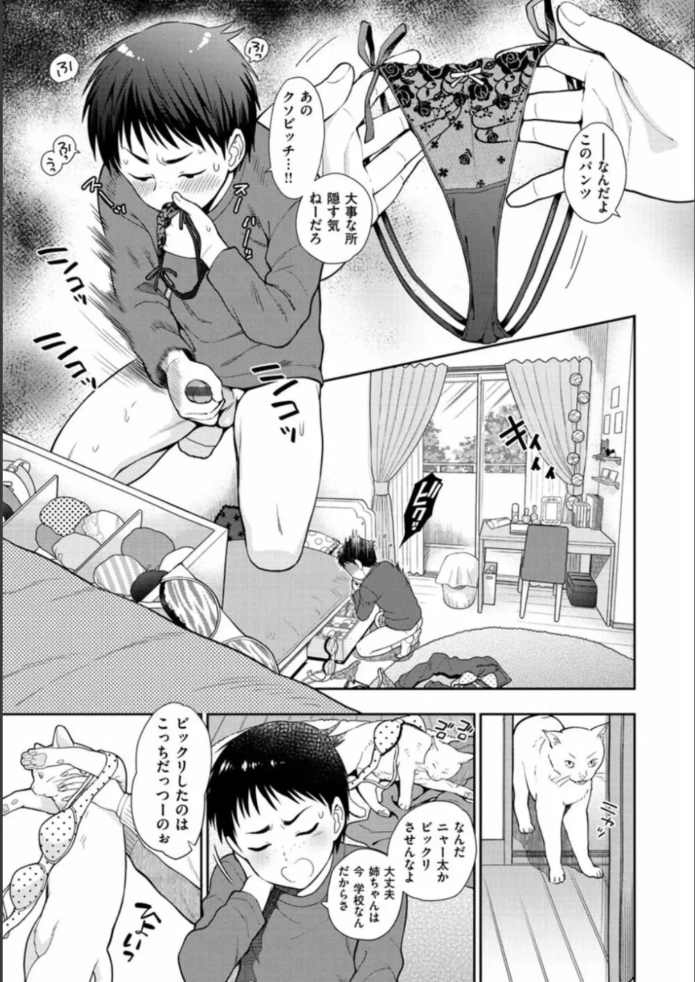 童貞弟とビッチ姉 Page.3