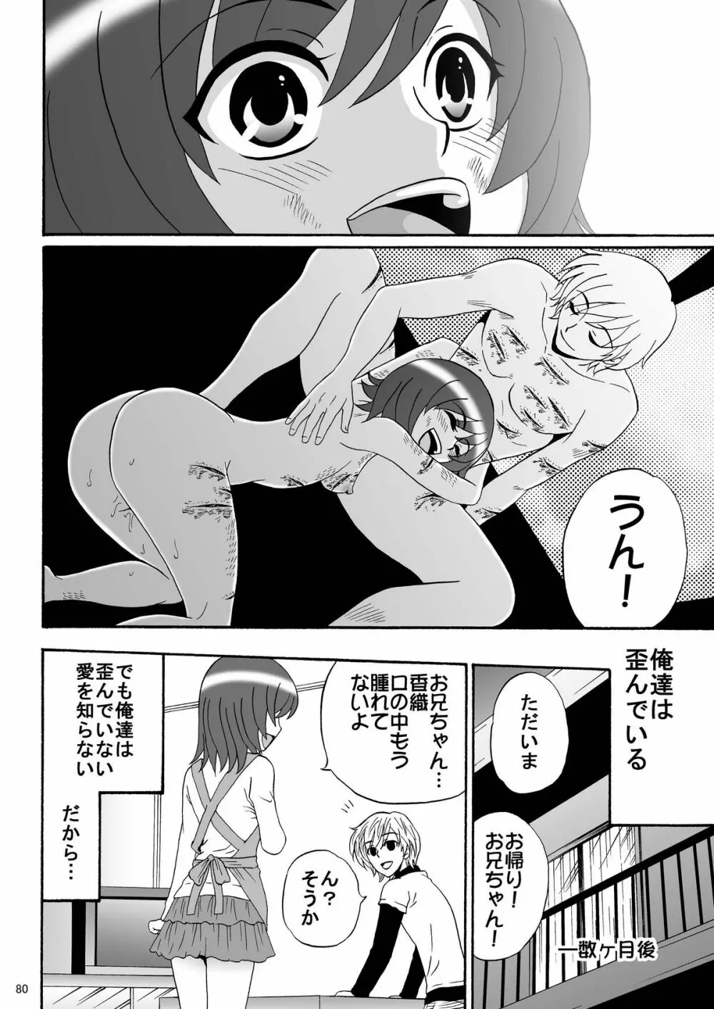 兄妹SM物語「7days fuzz」～七日間調教録～後編 Page.80