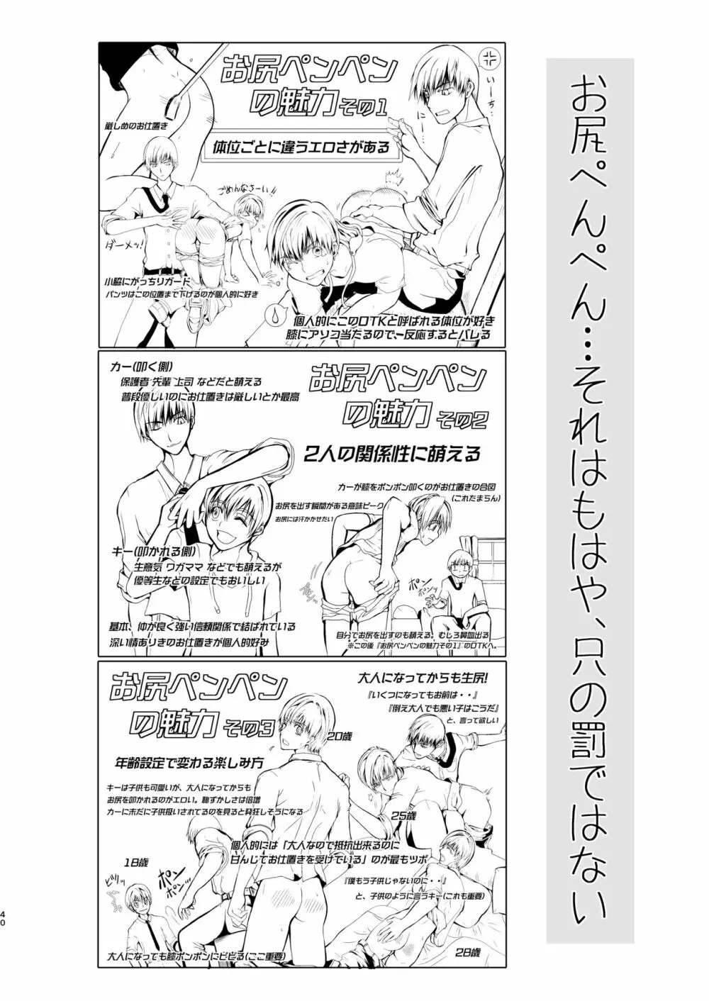 僕のお尻を叩いてくれない?~尻フェチとの秘密取引~ Page.39