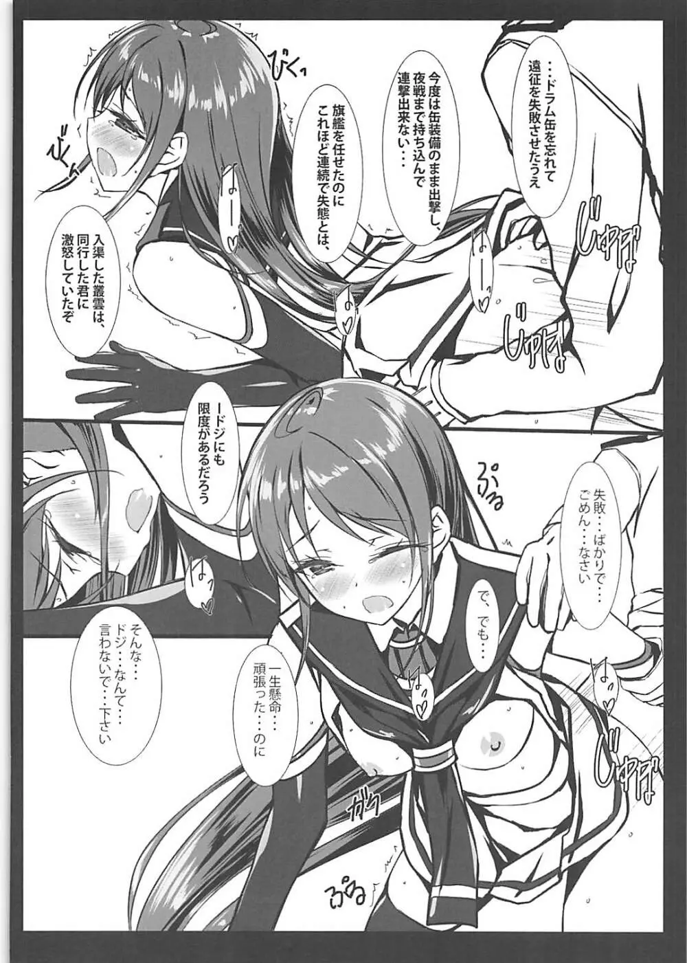 ドジっ子秘書艦にミスの責任をとってもらう件 Page.3