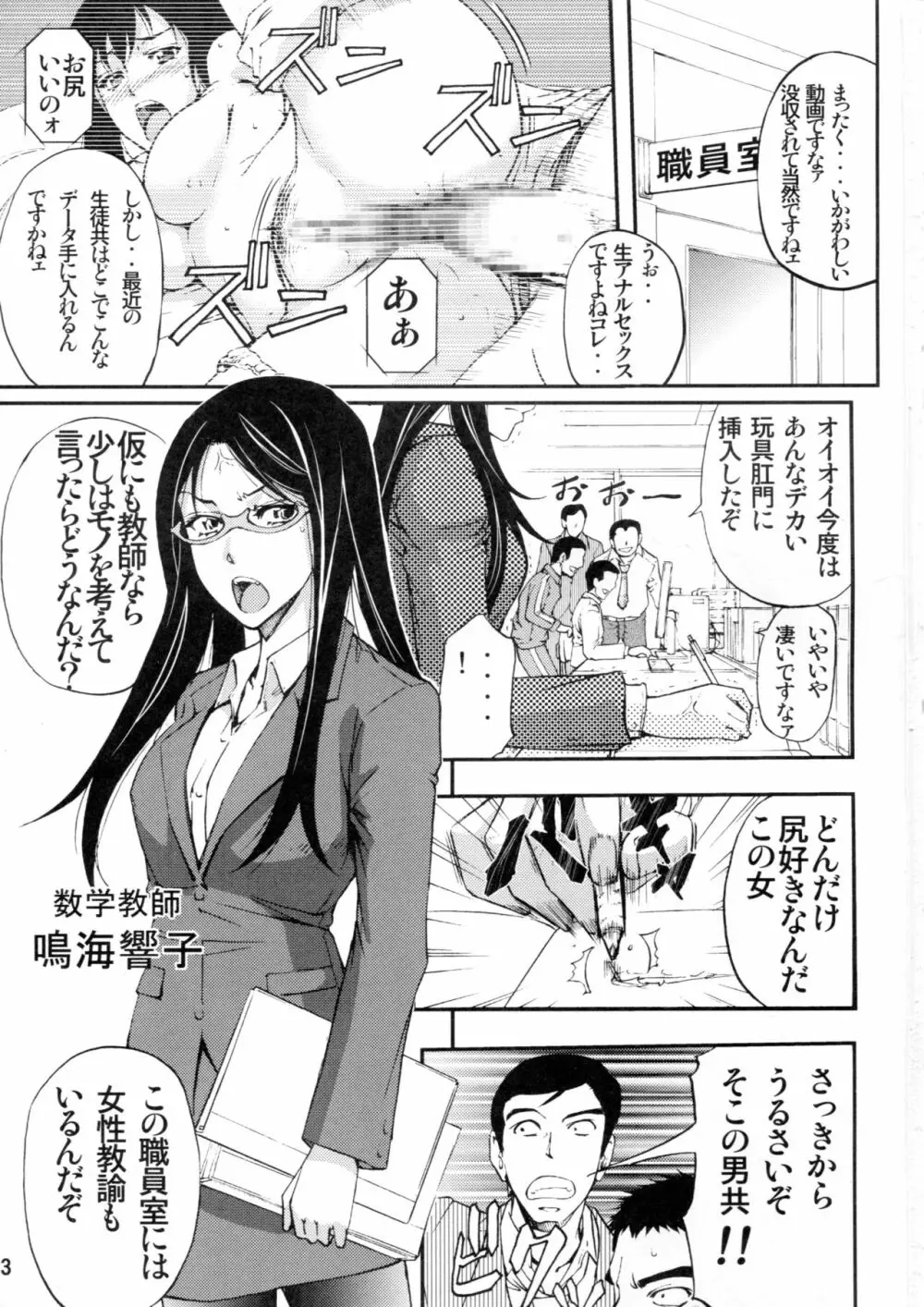 壇上の牝豚教師 Page.2