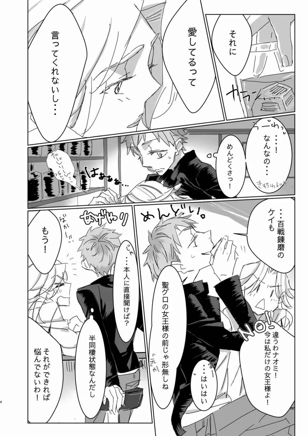 好きって言ってよベイビー! Page.3