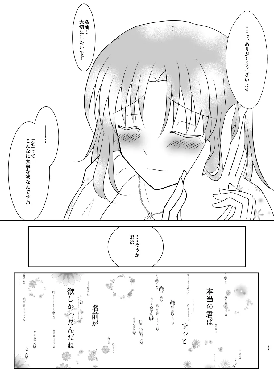 硝子細工の色の無い花 Page.26