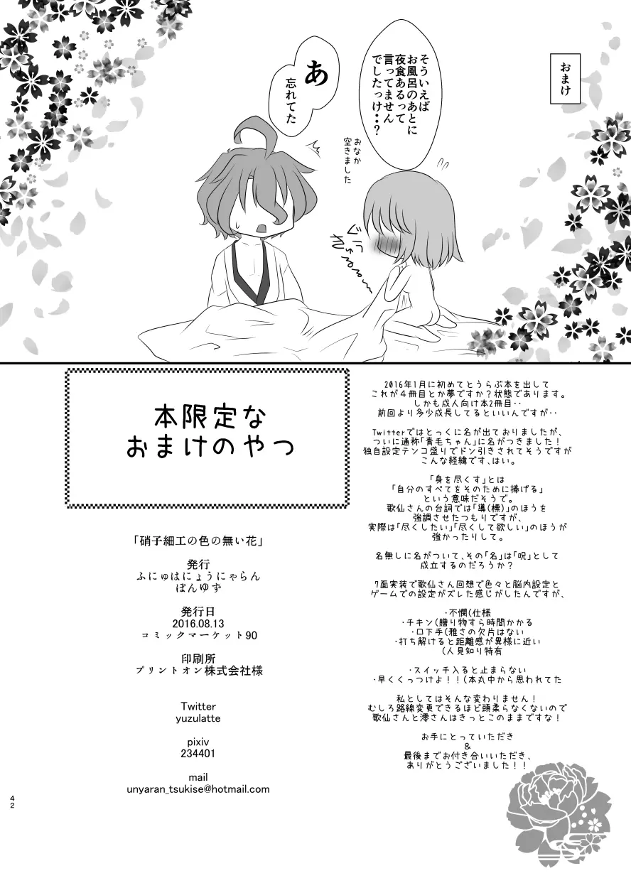 硝子細工の色の無い花 Page.41