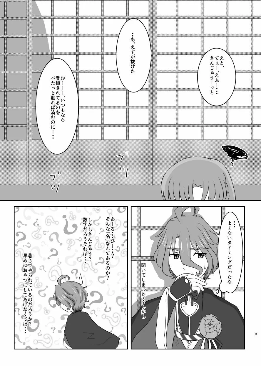 硝子細工の色の無い花 Page.8