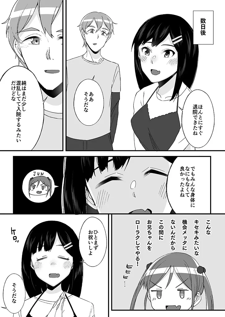 「妹のカラダの彼女」と「彼女のカラダの妹」、どっちのナカが気持ちいい？1-2 Page.15