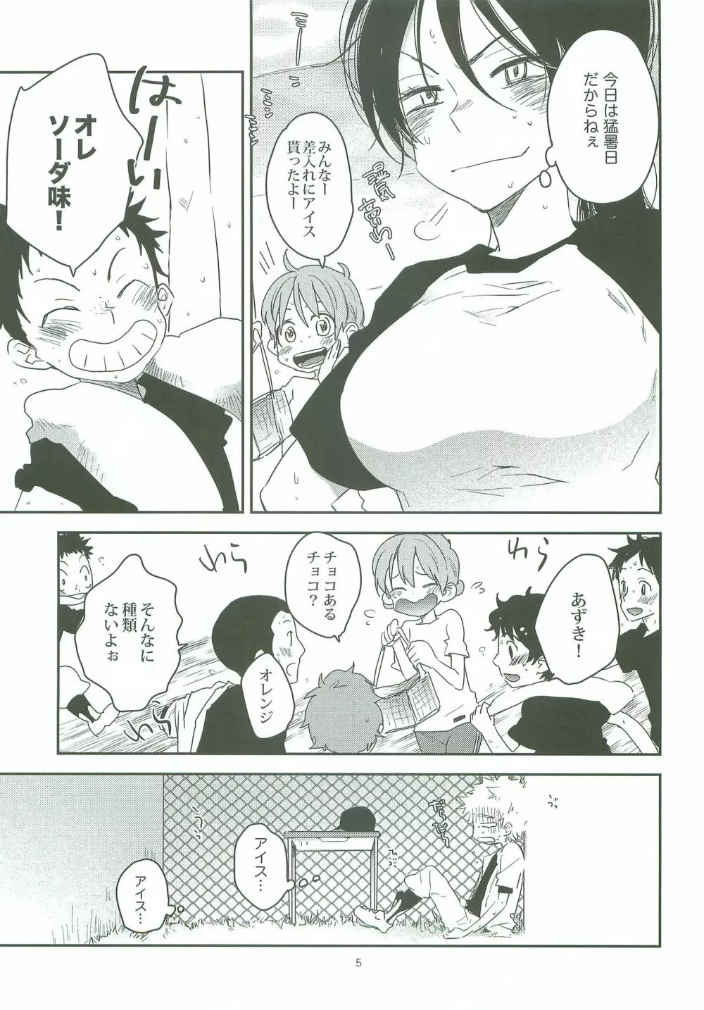 そばかすなんて気にしないぜ! Page.4