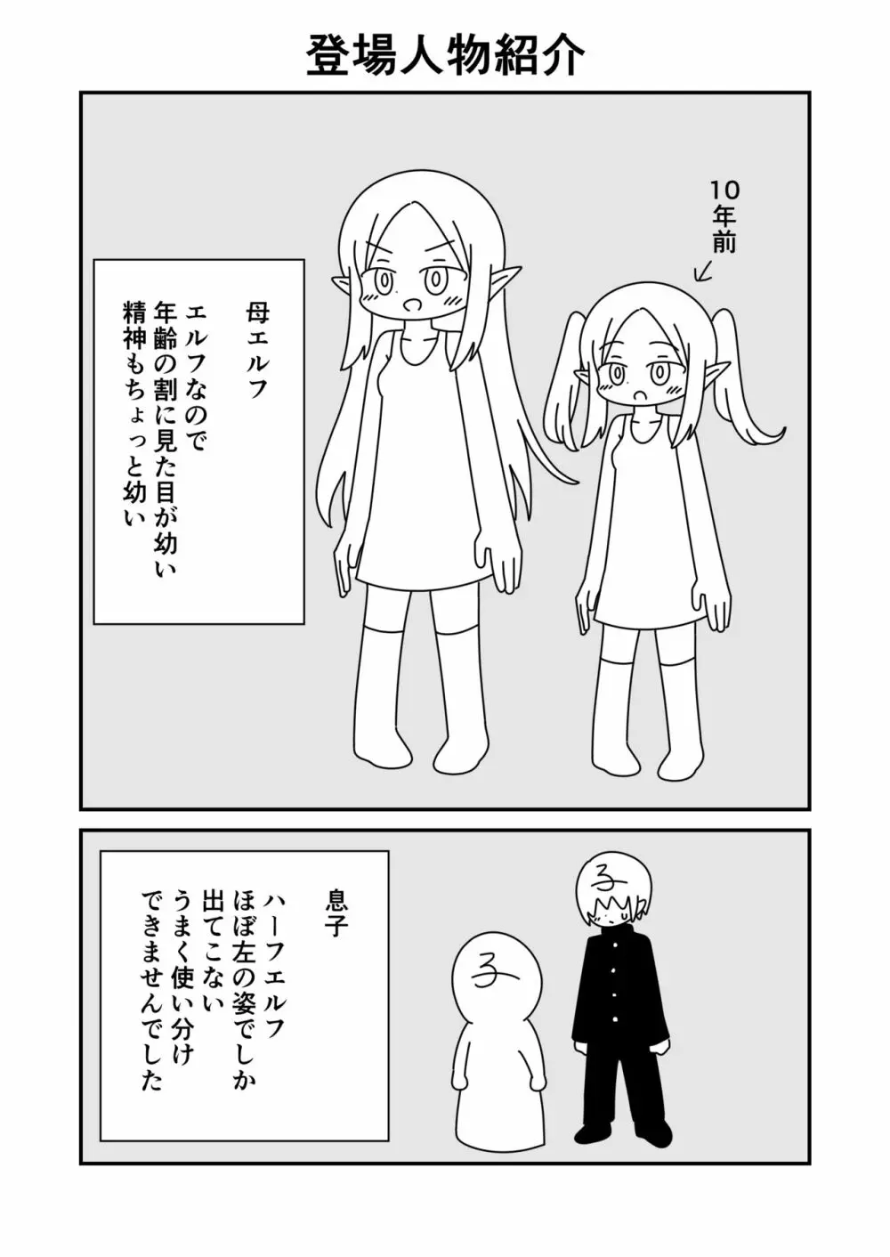 母親のエルフがふつうにかわいくてつらい Page.2