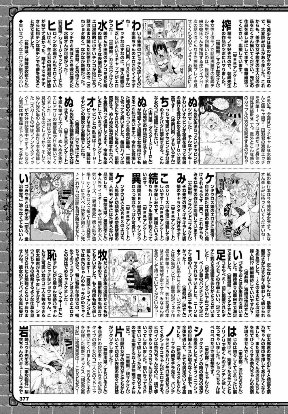 COMIC BAVEL 2019年6月号 Page.377