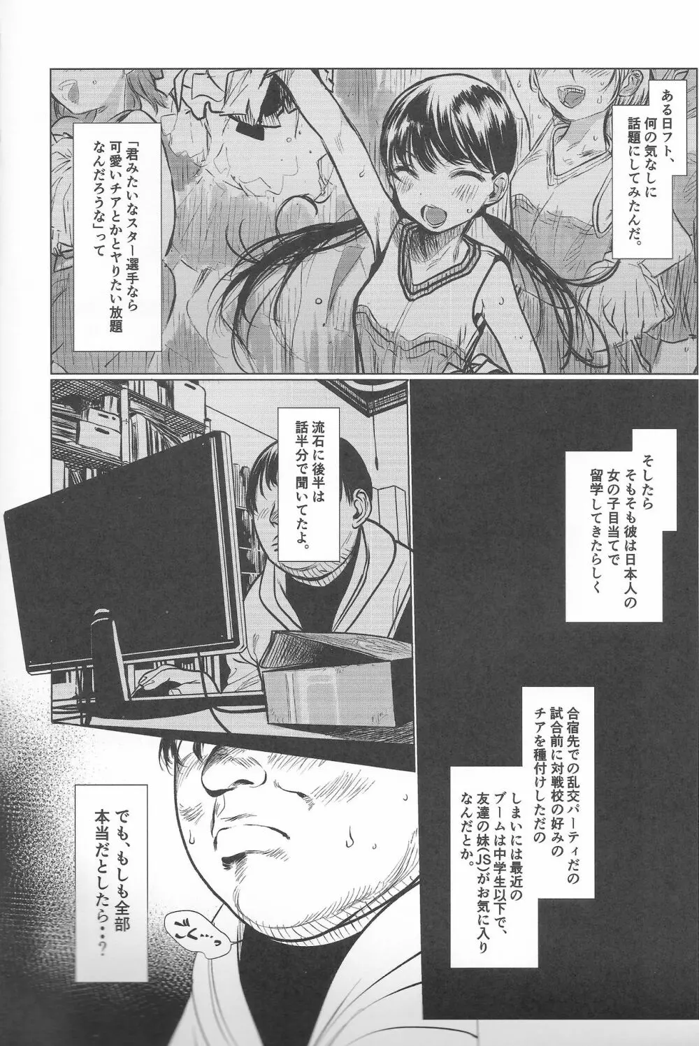 留学生Dくんの性処理事情。 Page.3