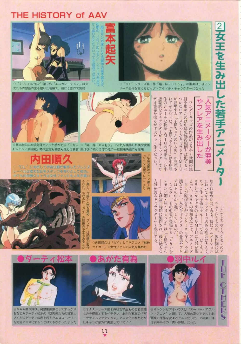 美少女アニメ大全集 - アダルトアニメビデオカタログ1991 Page.7