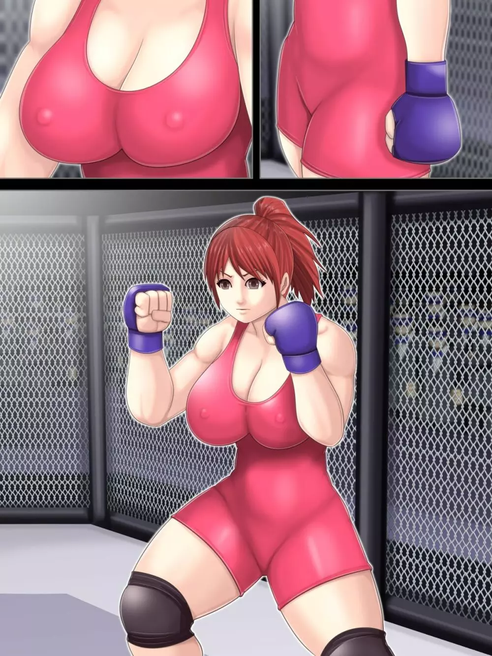 淫獄闘技場 -レスリングエリート柏木悠里 編- Page.44
