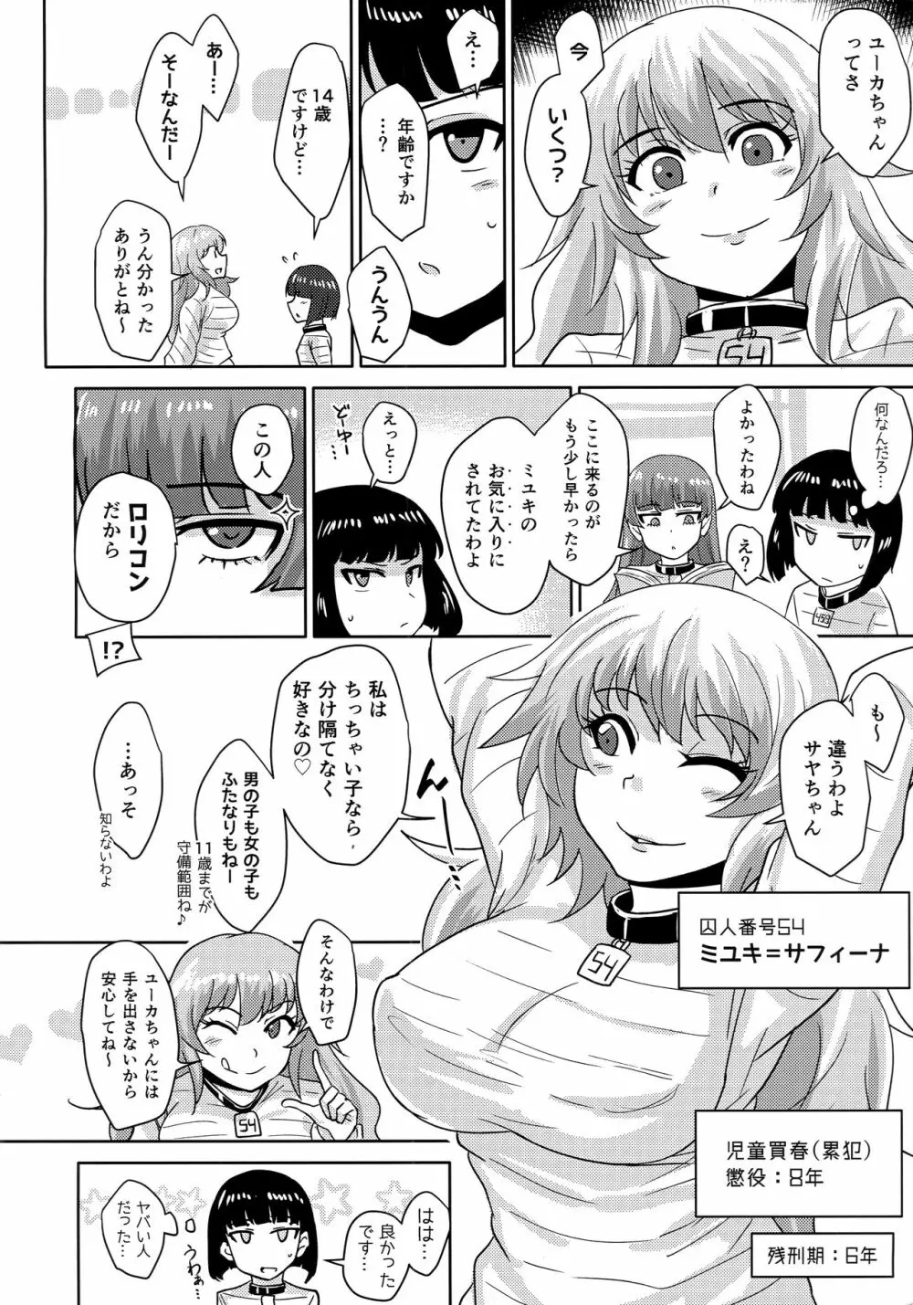 ふたなりプリズン2 第六監獄報告・弐 Page.7