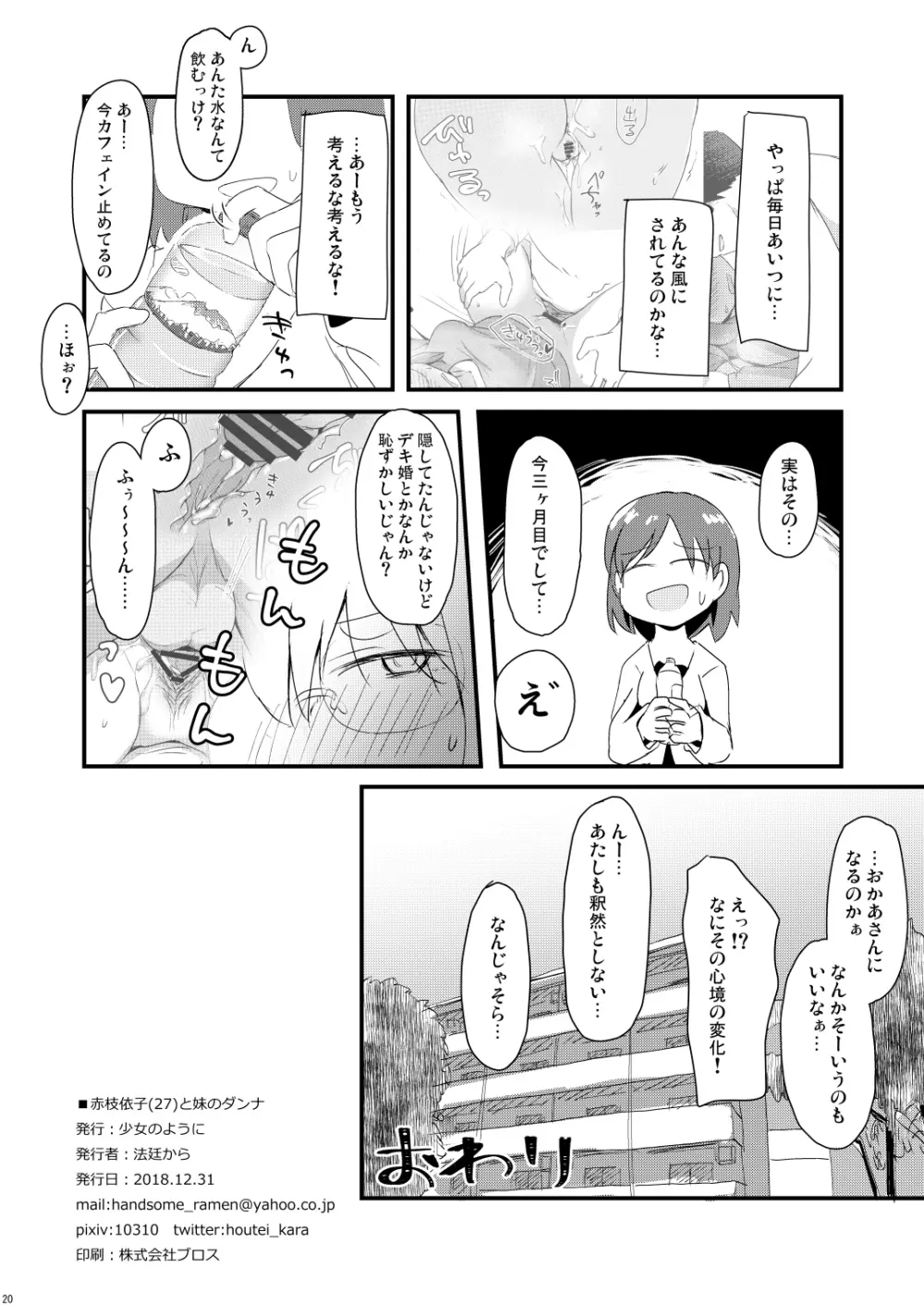 [少女のように (法廷から)] 赤枝依子(27)と妹のダンナ [DL版] Page.19