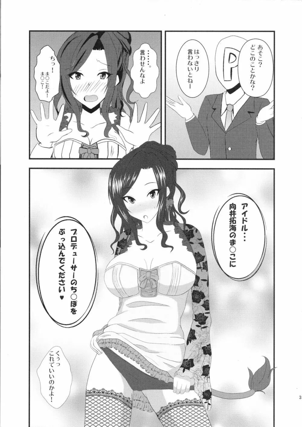 担当アイドルと××する本 Page.4