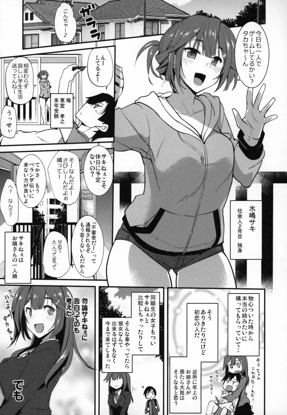 お隣さんの酔いのくち Page.3