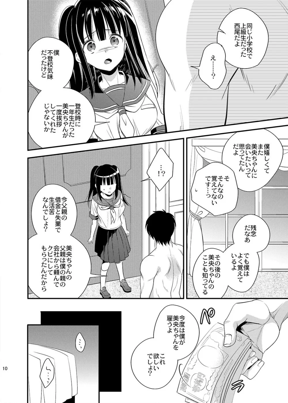 極貧JCの性奴隷バイト Page.10