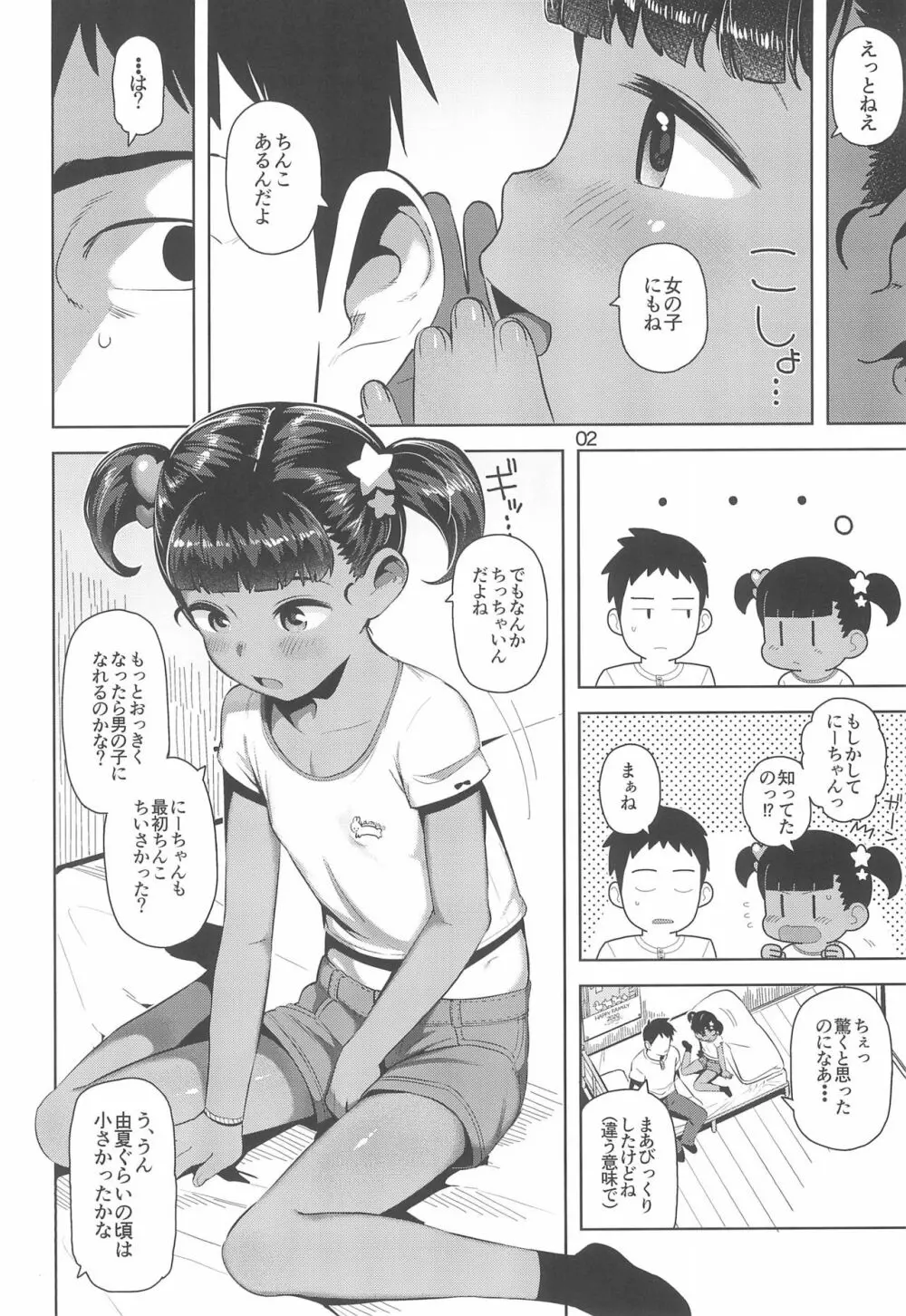 由夏ちゃんのないしょ Page.4